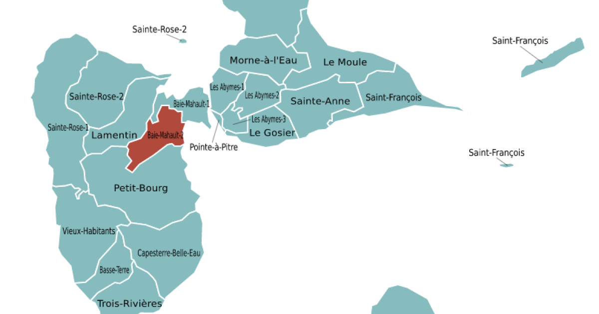     Candidatures pour le canton de Baie-Mahault-2

