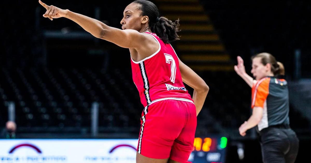     Basket-ball : la Martiniquaise Sandrine Gruda pas retenue dans la liste pour les JO 2024

