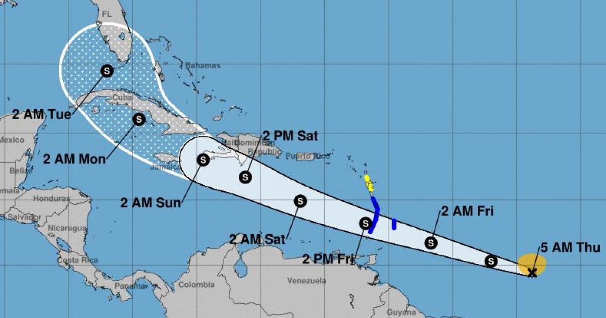     La tempête tropicale Elsa fait route vers l'Arc Antillais

