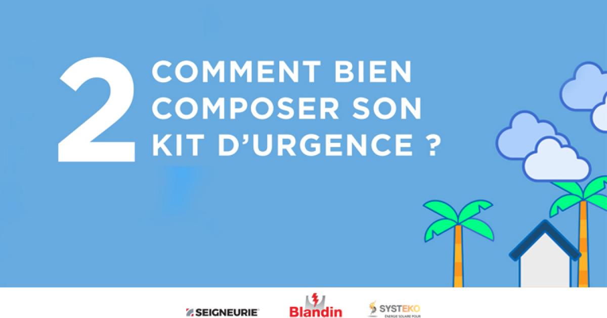     [VIDÉO] Saison cyclonique : bien composer son kit d'urgence

