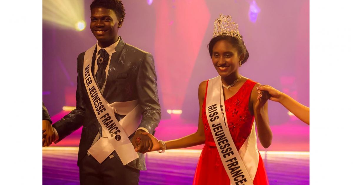     Deux jeunes Martiniquais élus Miss et Mister Jeunesse France 2021

