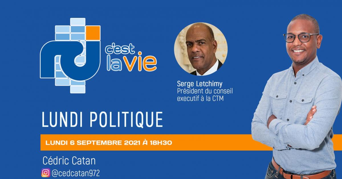     [VIDÉO] Serge Letchimy est l'invité de Cédric Catan dans Lundi Politique

