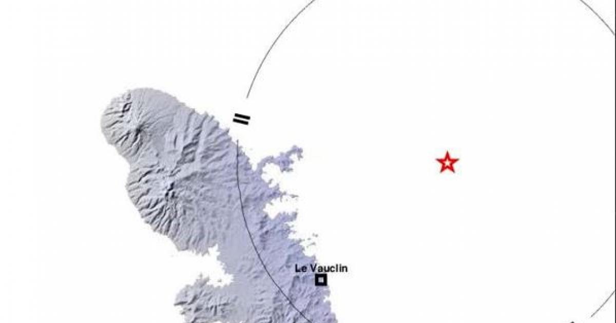     Un séisme d'une magnitude de 3.9 sur l'échelle de Richter ressenti en Martinique 

