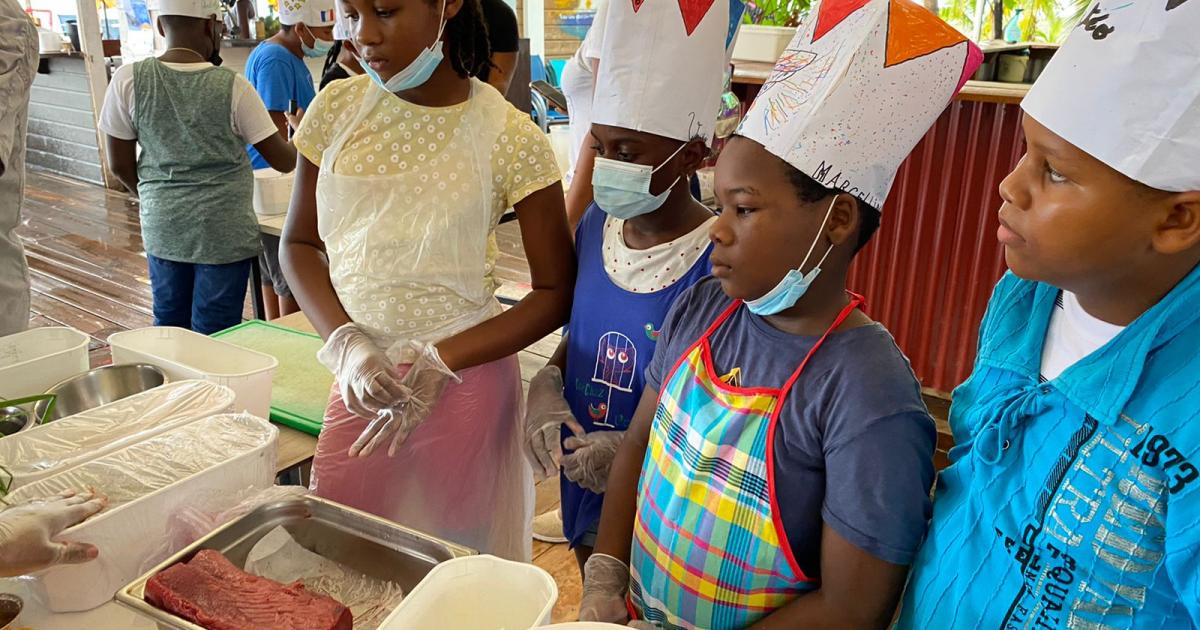     Des écoliers aux fourneaux pour la semaine du goût 

