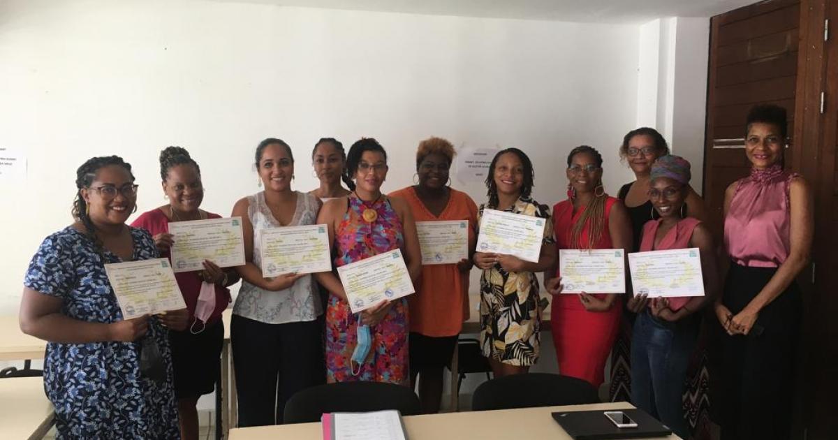     34 professeurs des écoles de Martinique nouvellement certifiés en langue vivante régionale créole

