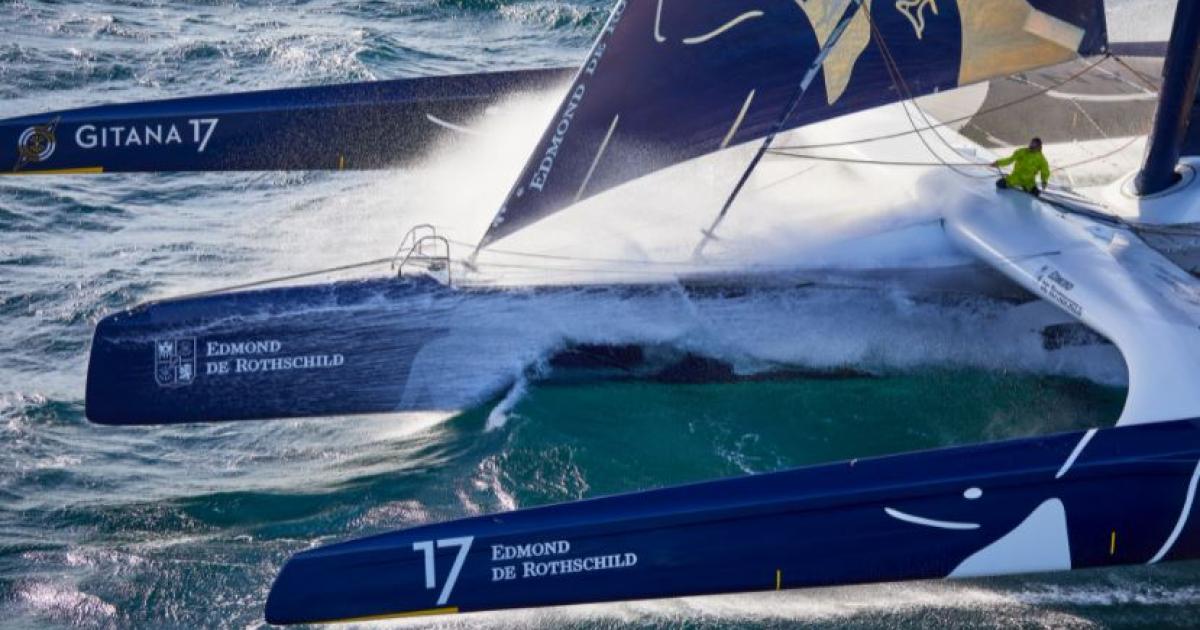     [Direct] Les Ultim au départ de la Route du Rhum sortent des écluses du port de Saint-Malo

