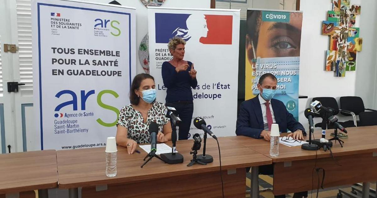     [LIVE] Situation sanitaire en Guadeloupe : la Préfecture et l'ARS font le point 

