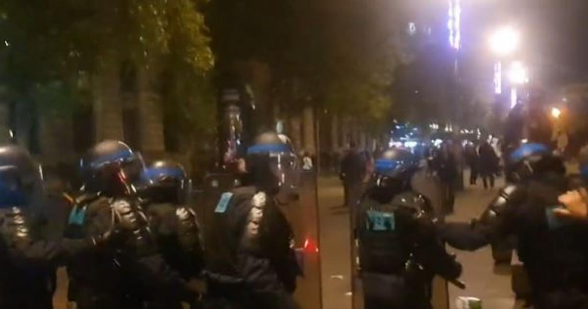     Manifestations d'"antifas" de Rennes à Paris après l'élection d'Emmanuel Macron

