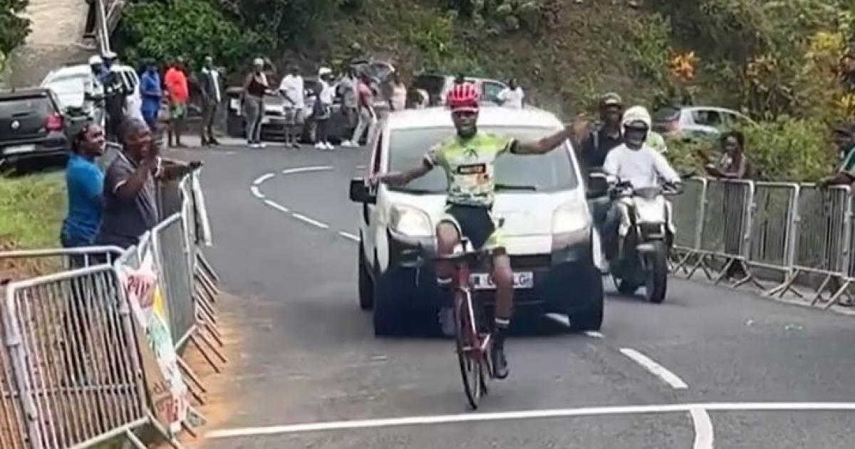     Edwin Nubul remporte le 1er tronçon de la troisième étape du Grandpri 22 mé

