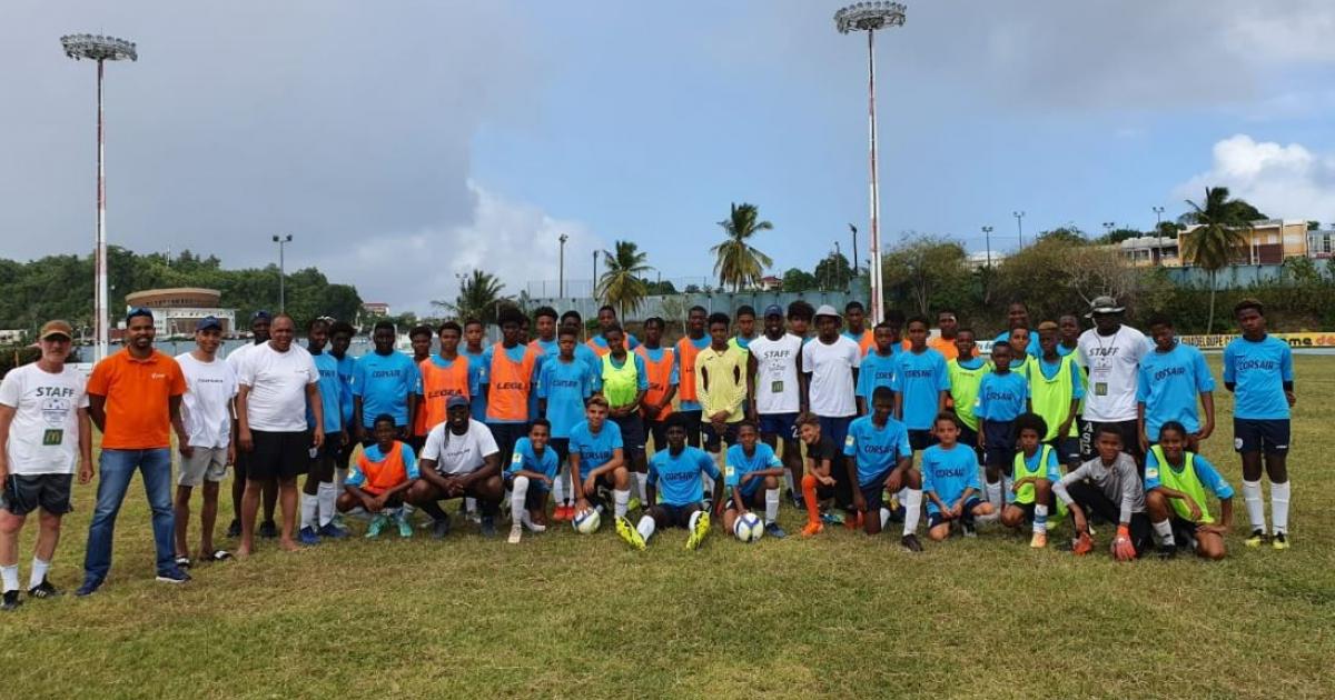     Football : la Corsair Foot Academy pose ses valises en Martinique pendant quatre jours

