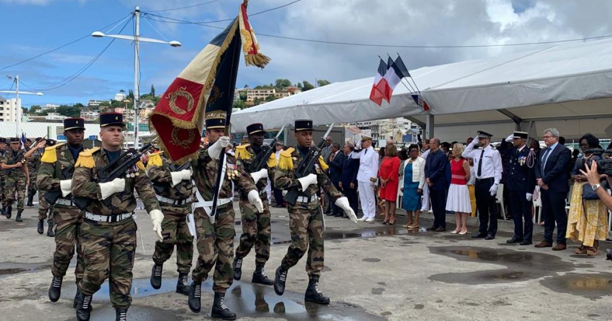     [PHOTOS & VIDEOS] Le défilé du 14 juillet à Fort-de-France

