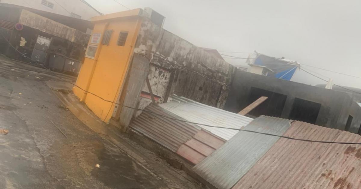     [PHOTOS] La pluie fait des dégâts au bourg de Ste Luce

