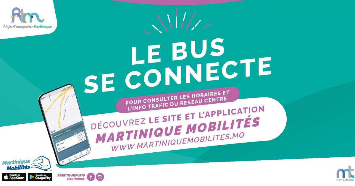     « Martinique Mobilités » : une application de Martinique Transport

