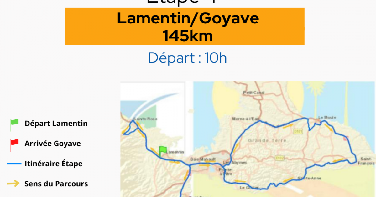     Tour cycliste 2022 : une quatrième étape de 145 km pour faire ses preuves

