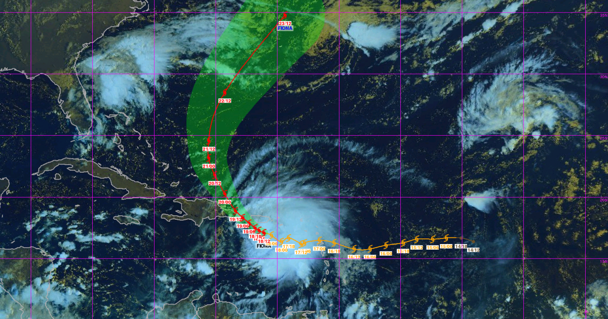     Fiona devient un ouragan selon le NHC, Porto-Rico en alerte 

