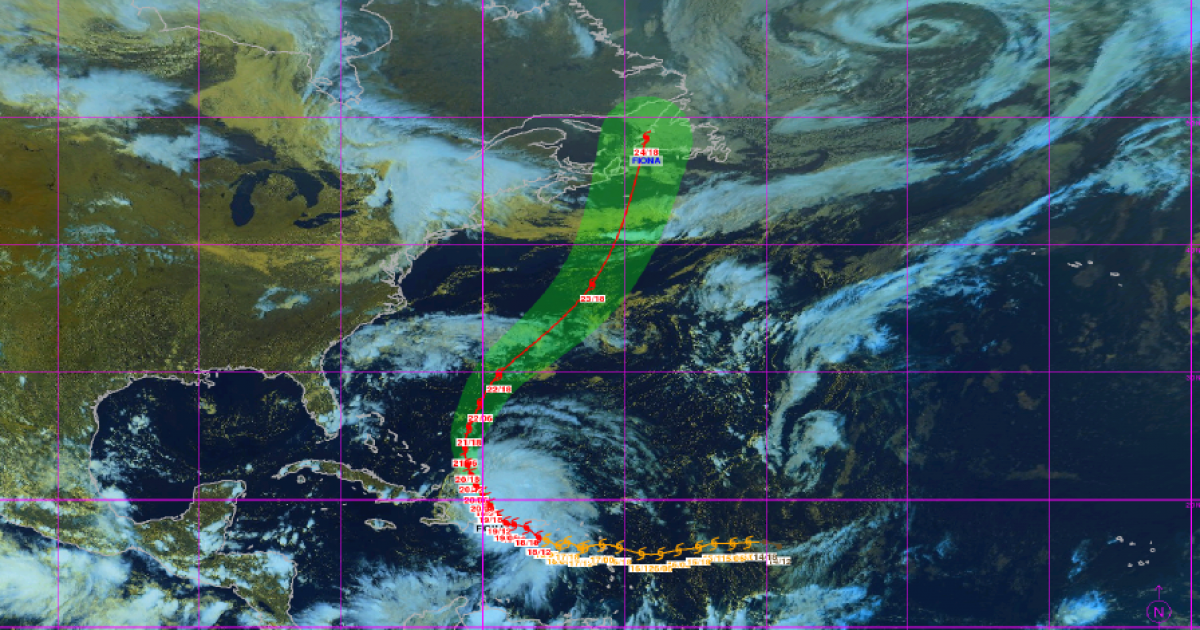     Ouragan de catégorie 2, Fiona pourrait encore se renforcer au nord-ouest des Grandes Antilles

