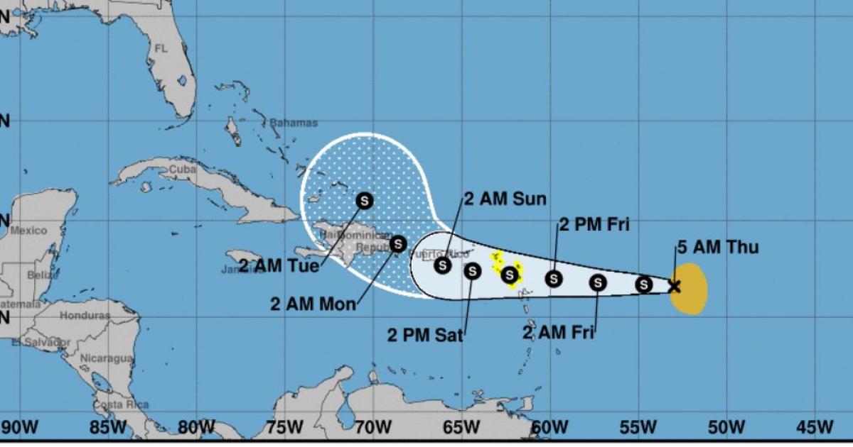     La tempête Fiona se dirige vers le nord de l'Arc Antillais

