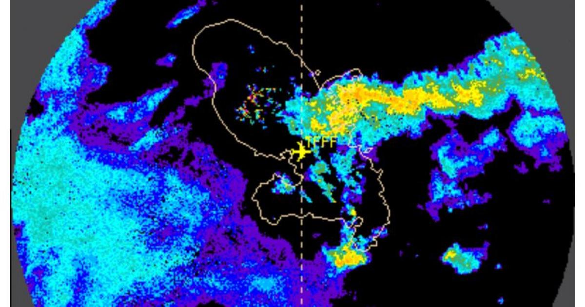     Météo France maintient la vigilance orange en Martinique ce samedi matin

