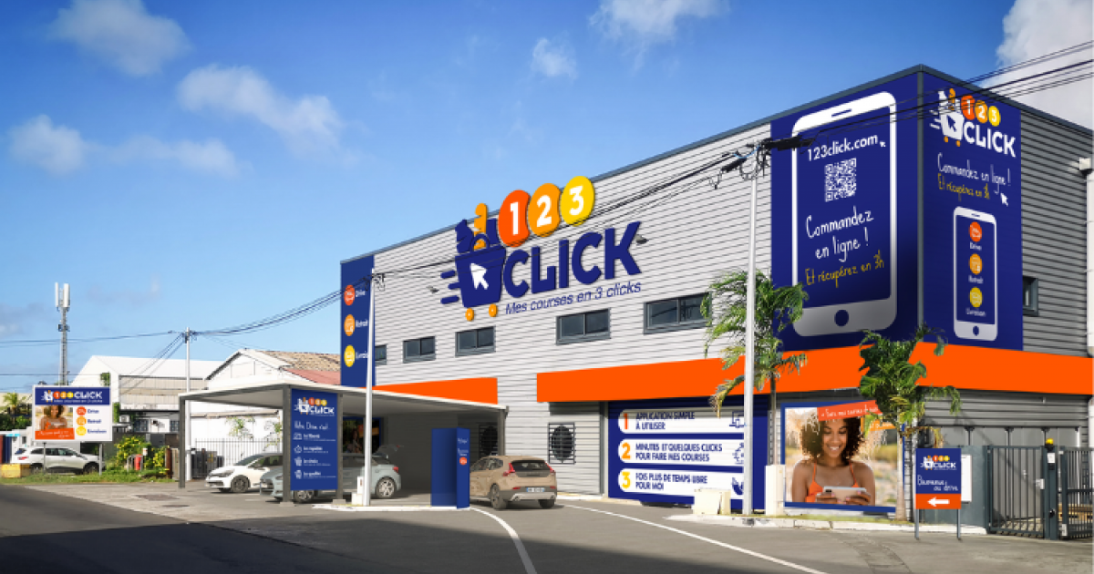     1 2 3 CLICK, un service de courses en ligne unique en Martinique

