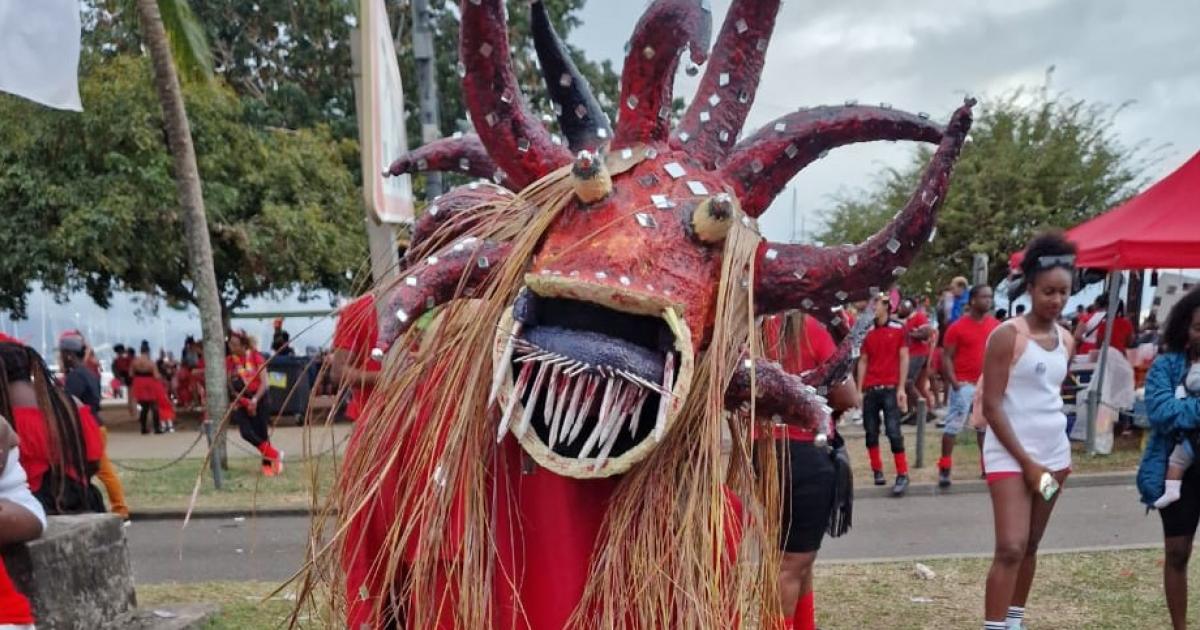     [En images] Un public au rendez-vous pour célébrer Mardi gras dans les rues de Fort-de-France

