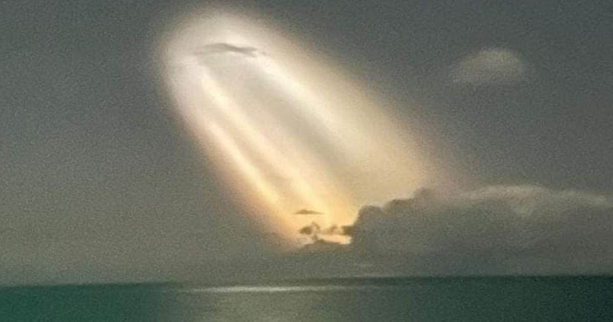     La fusée Falcon 9 de Space X observée dans le ciel du nord de la Caraïbe

