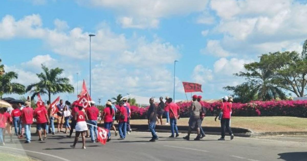     Réforme des retraites : Des manifestants mobilisés au rond-point de l’aéroport

