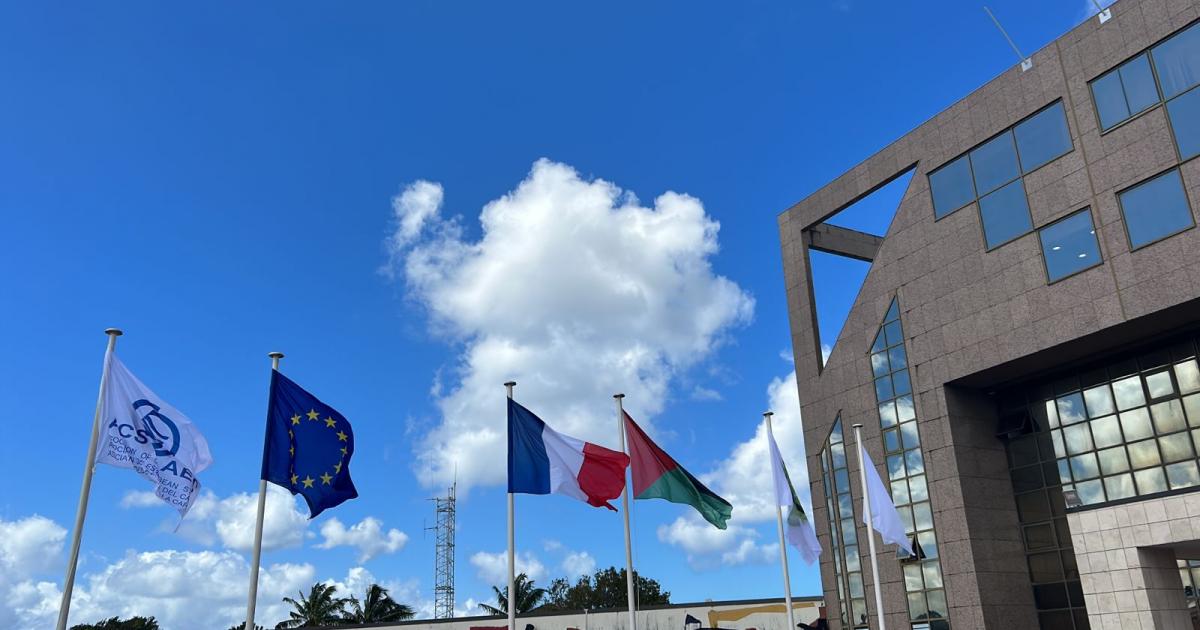     [EN IMAGES] Le drapeau Rouge Vert Noir hissé au fronton de la CTM

