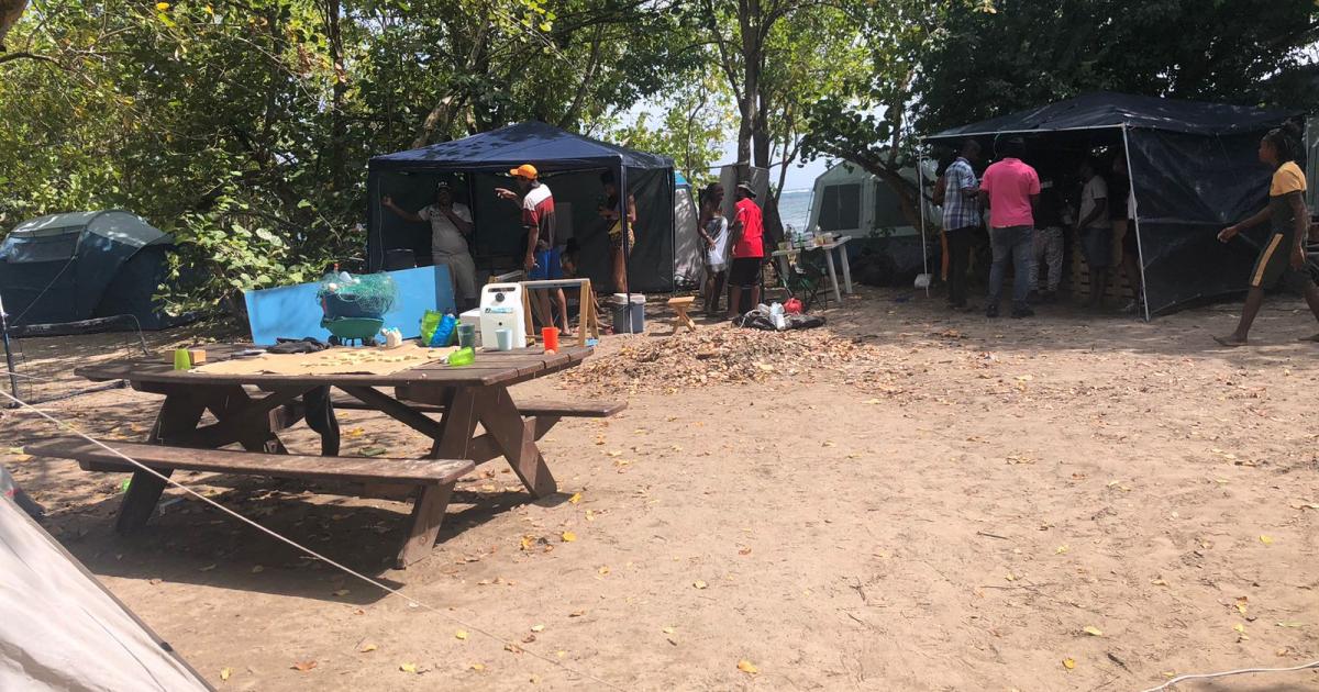     En Martinique, le camping a toujours la cote à Pâques 

