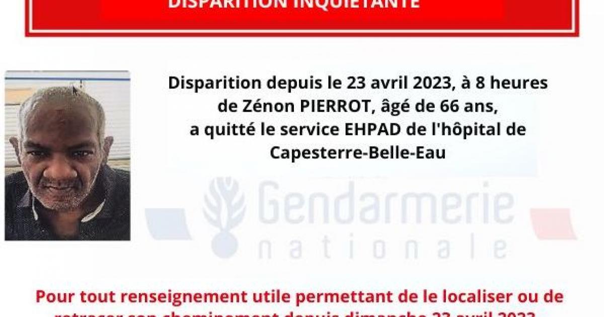     Appel à témoins : avez-vous vu Zénon Pierrot ? 

