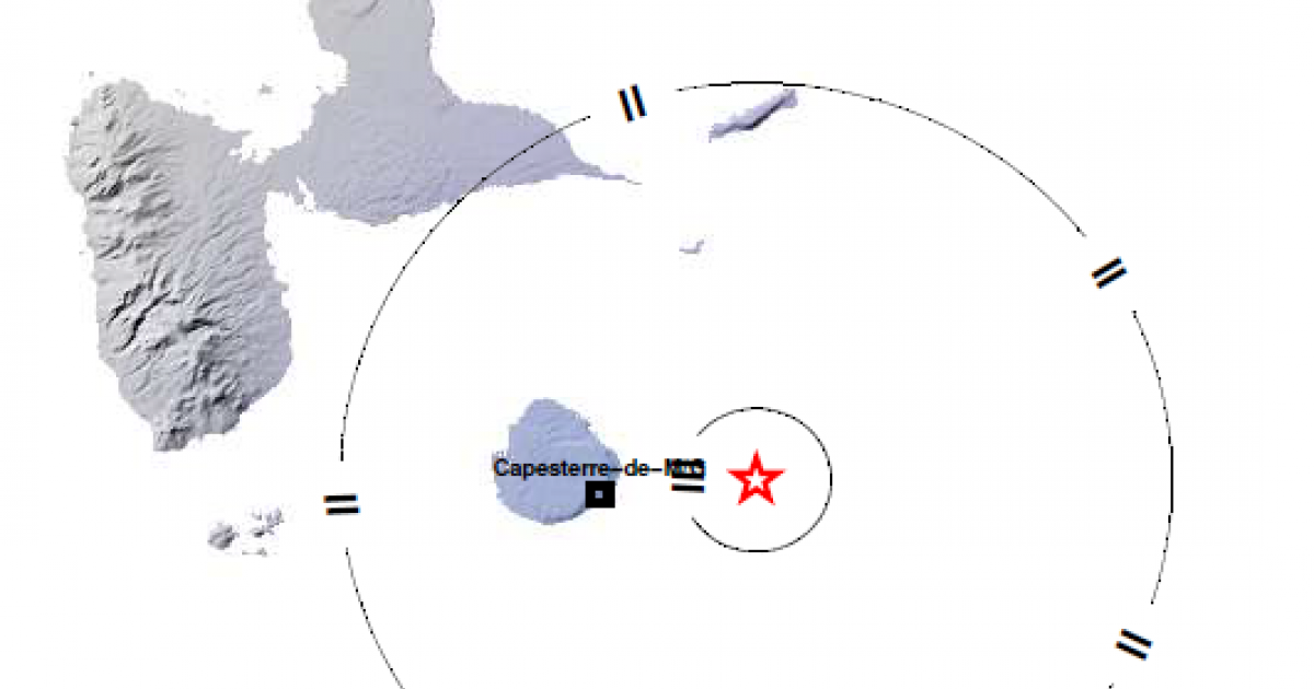     Un léger séisme localisé à Marie-Galante

