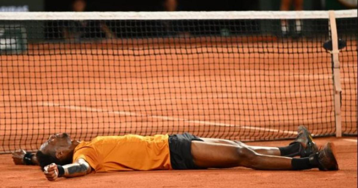     Gaël Monfils victorieux au premier tour de Roland Garros

