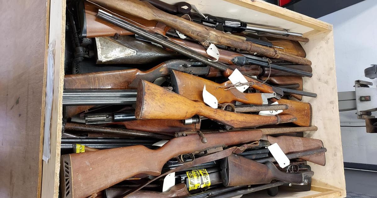     161 armes à feu saisies par les gendarmes ont été détruites

