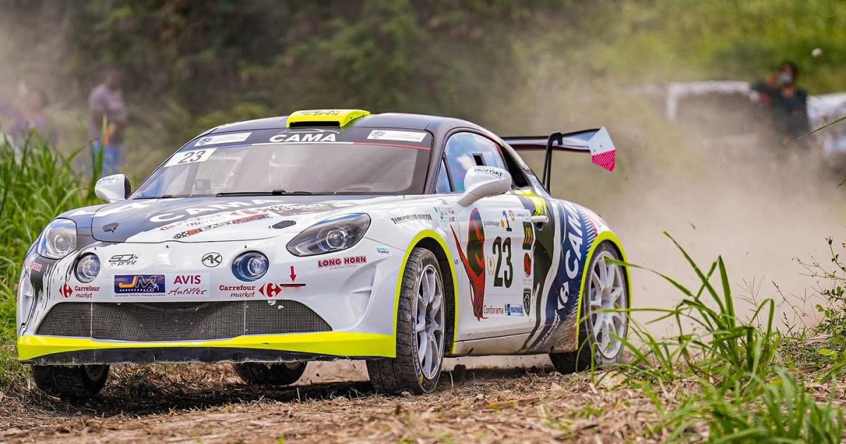     Simon Jean-Joseph, vainqueur du 38ème Rallye des Grands-Fonds en Guadeloupe

