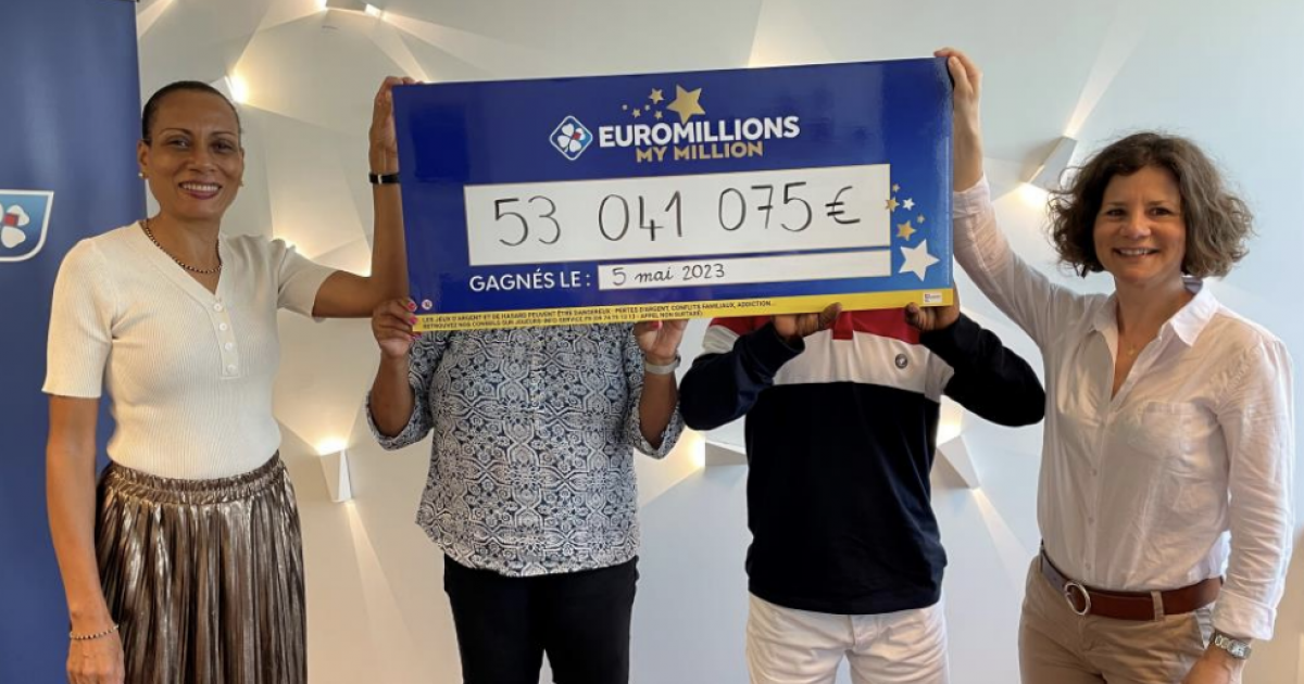     Un couple remporte 53 millions d’euros à l'Euromillions en Martinique, un record aux Antilles

