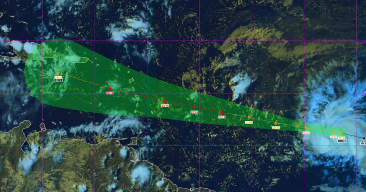     La tempête tropicale « Bret » est née et se rapproche des Petites Antilles

