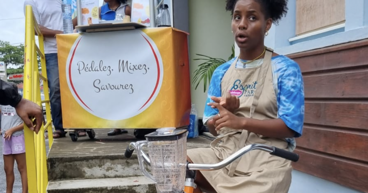     Pédaler et consommer local : l’idée innovante d’une jeune Guadeloupéenne

