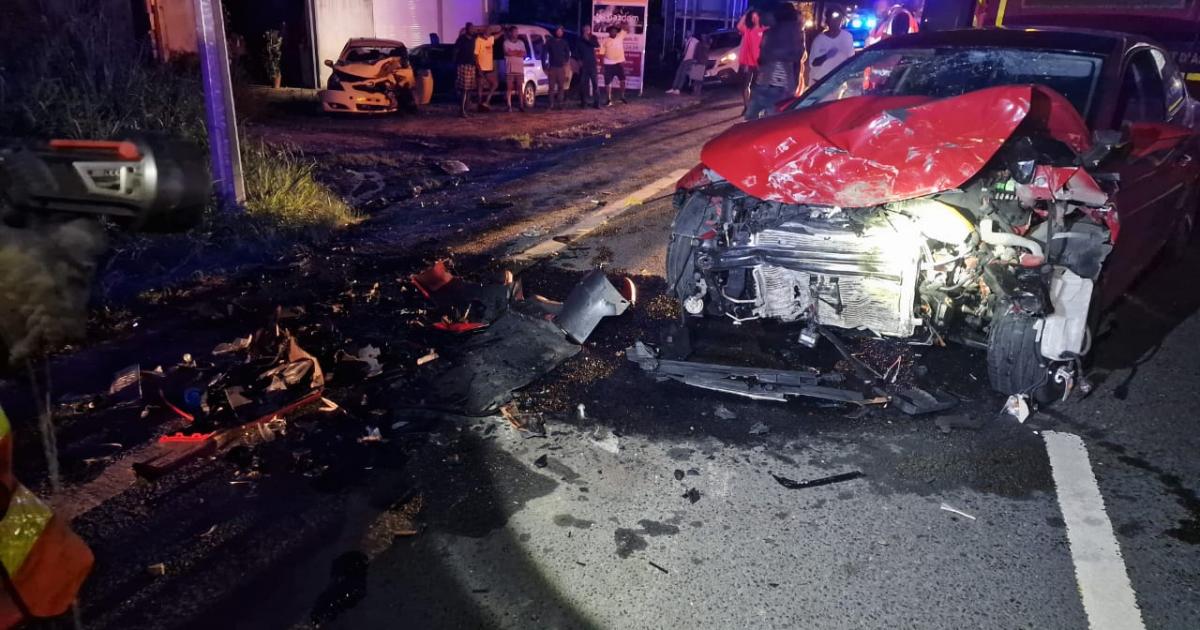     Accident au Gosier : trois victimes blessées dans un état grave 

