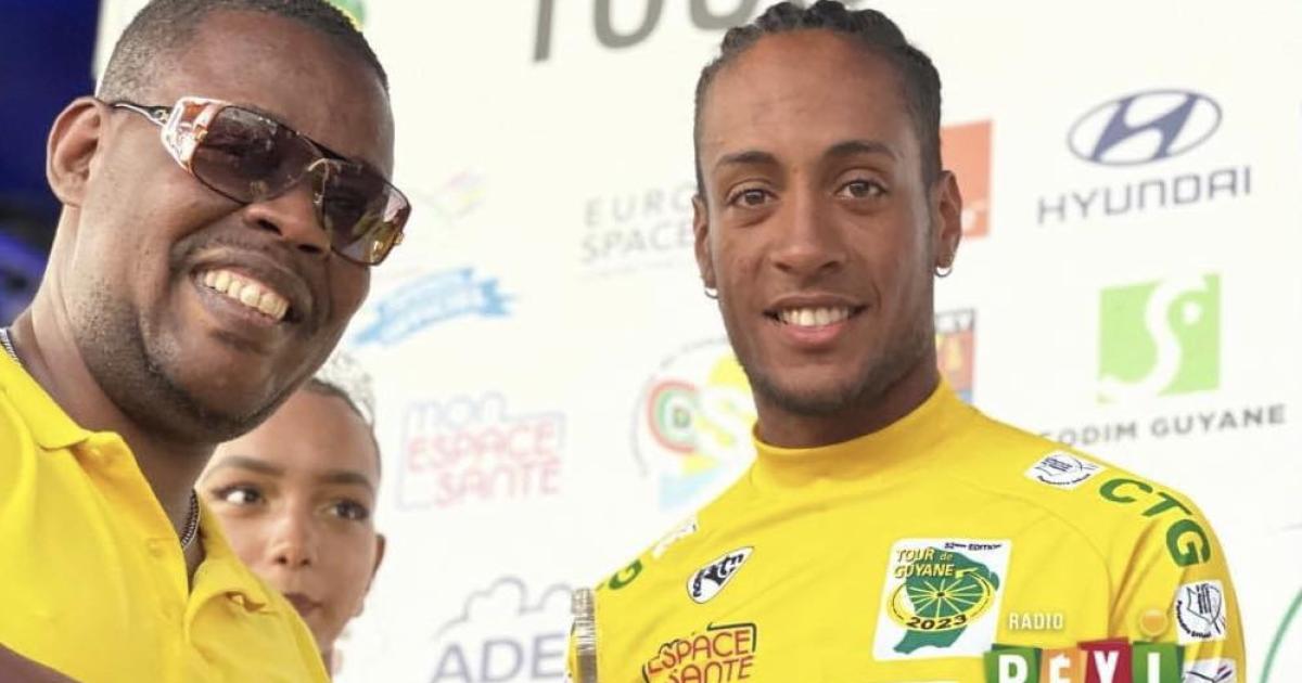     Le Guadeloupéen Meving Gene remporte le 32e Tour Cycliste de Guyane, Edwin Nubul, 2ème

