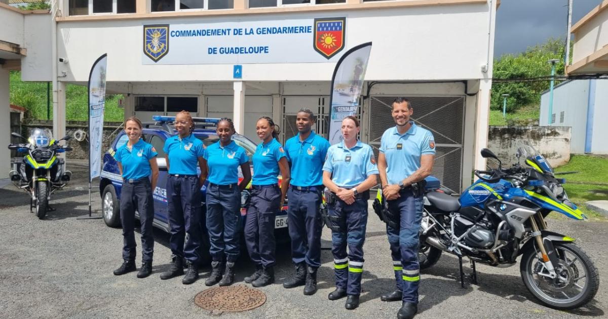     Les gendarmes font aussi leur Tour cycliste de Guadeloupe

