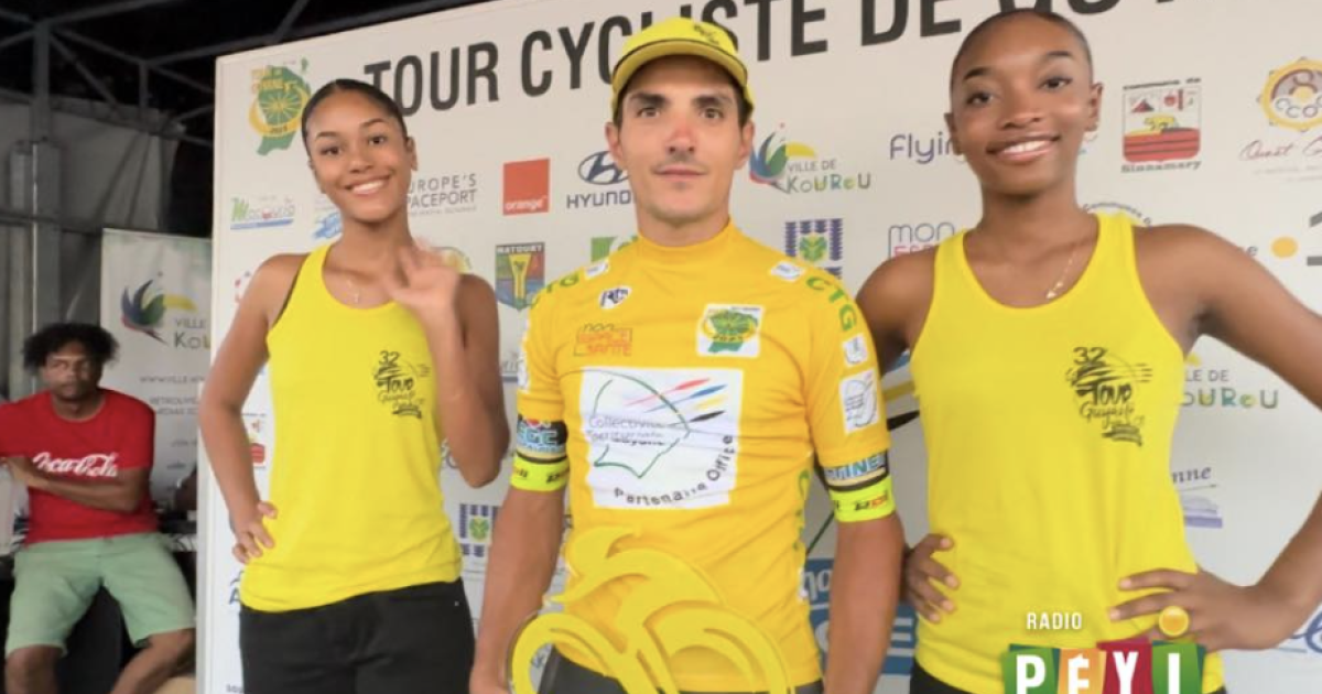     Tour cycliste de Guyane : Emiliano Vila conforte son maillot Jaune, Meving Gene, 2ème au général

