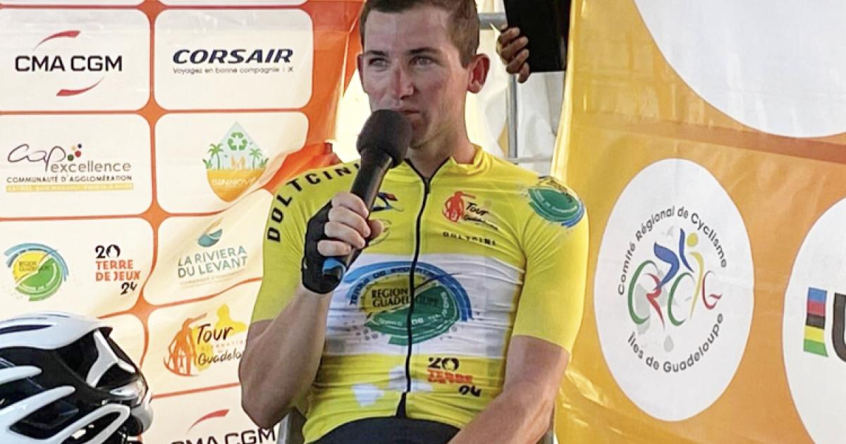     Benjamin Le Ny : « ce maillot Jaune, c’est aussi celui des Guadeloupéens qui ont roulé pour moi »

