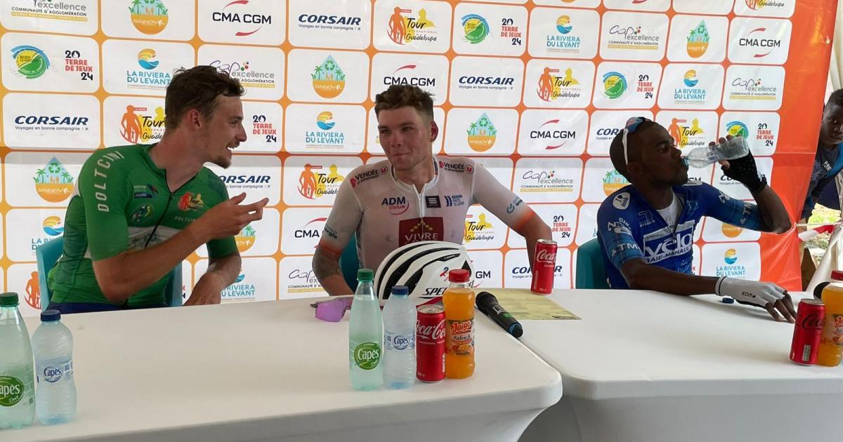     2e étape du Tour cycliste de Guadeloupe : doublé de la Vendée U avec une victoire au sprint de Kaden Hopkins

