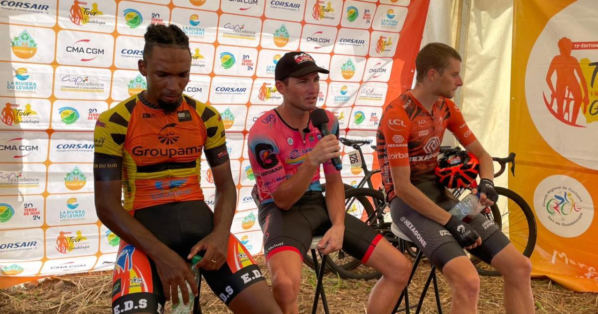     6e étape du Tour cycliste de Guadeloupe : Benjamin Le Ny offre une victoire à la Guadeloupe !

