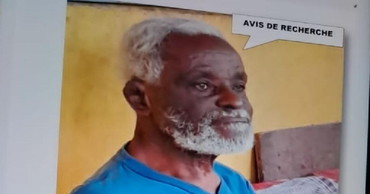     Disparition inquiétante : Marcel Serveur n'a pas donné signe de vie depuis une semaine

