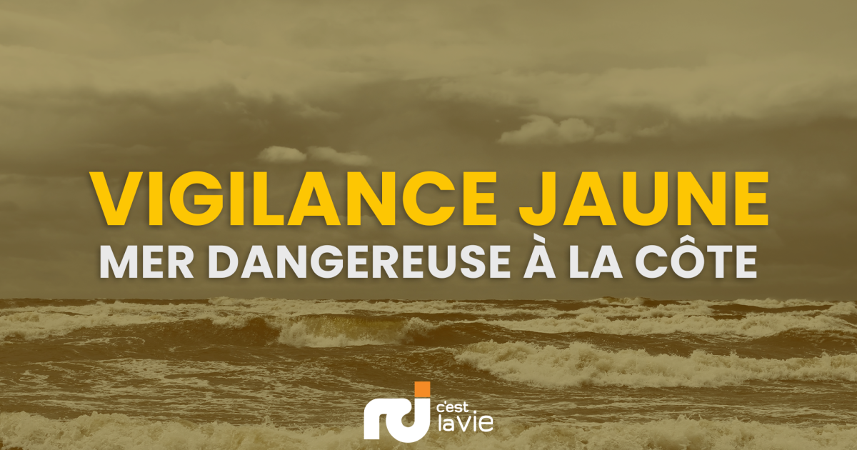     La Martinique en vigilance Jaune pour vagues-submersion 

