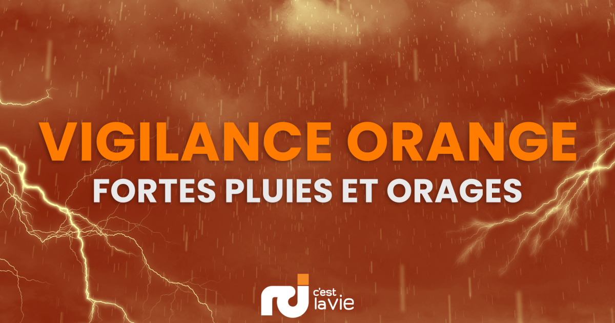     « Fortes pluies et orages » : la Guadeloupe passe en vigilance Orange

