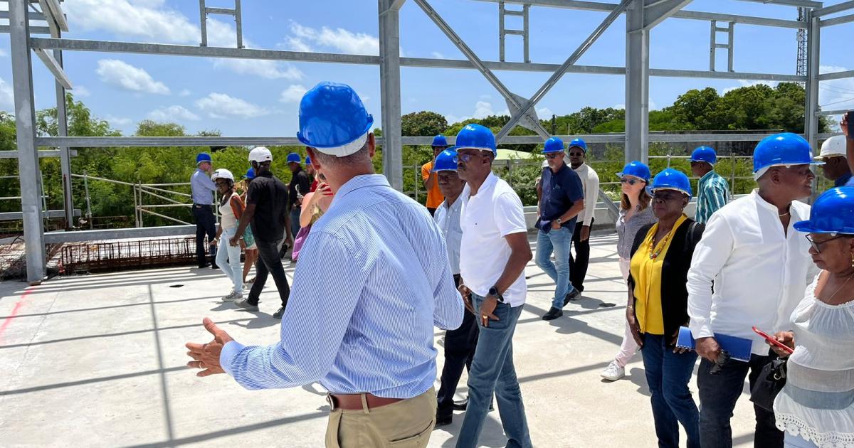     « Lizin' Santral » : l’usine de transformation des produits agricoles sort de terre à Anse Bertrand 

