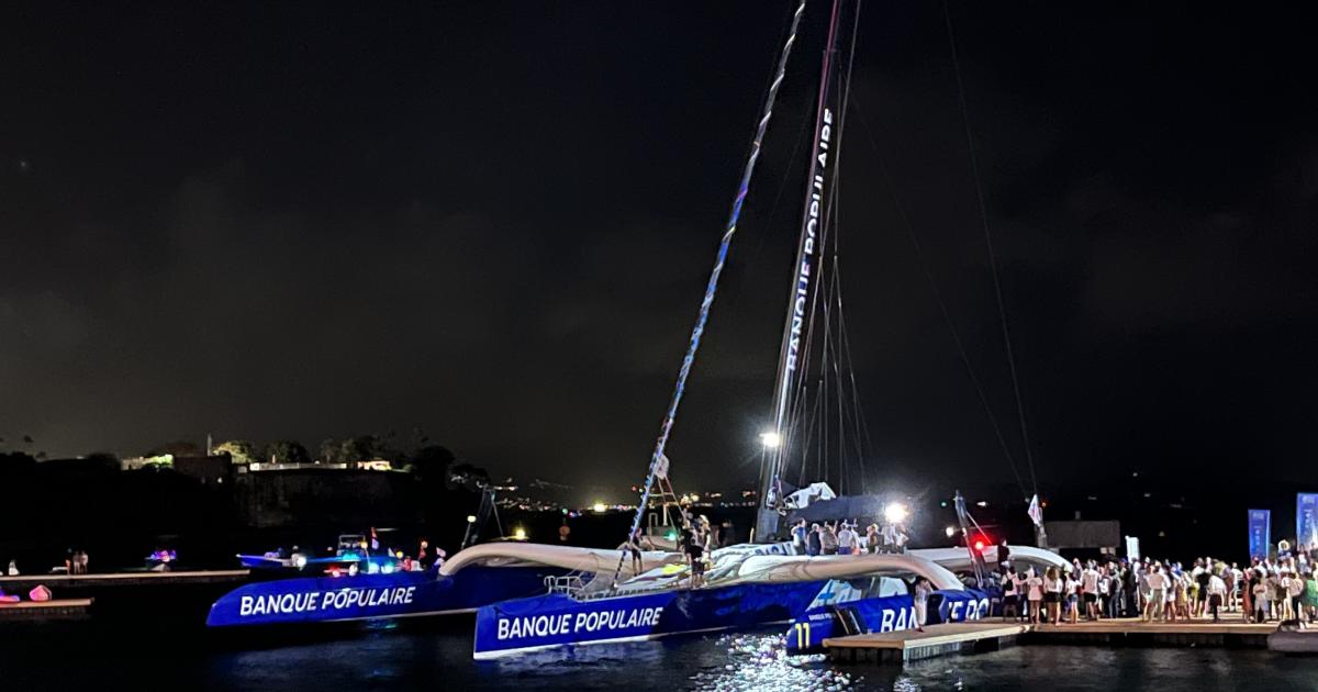     Le Maxi-Trimaran Banque Populaire va ramener la flamme olympique en Martinique 

