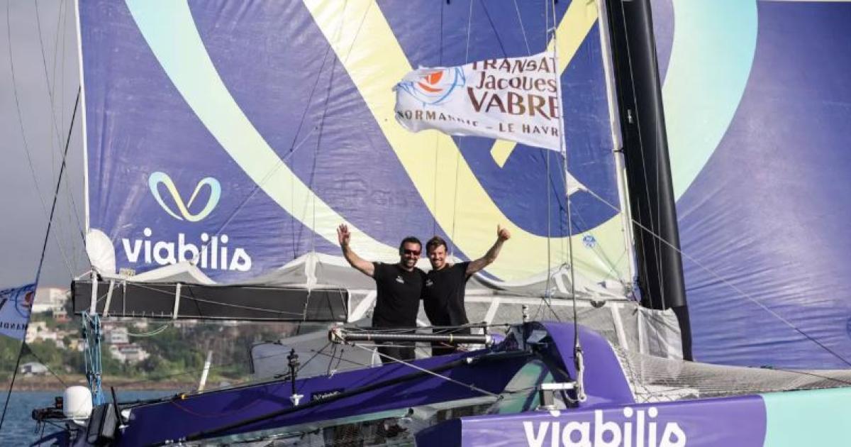     Transat Jacques Vabre : les trois Ocean Fifty ont franchi la ligne d'arrivée à Fort-de-France

