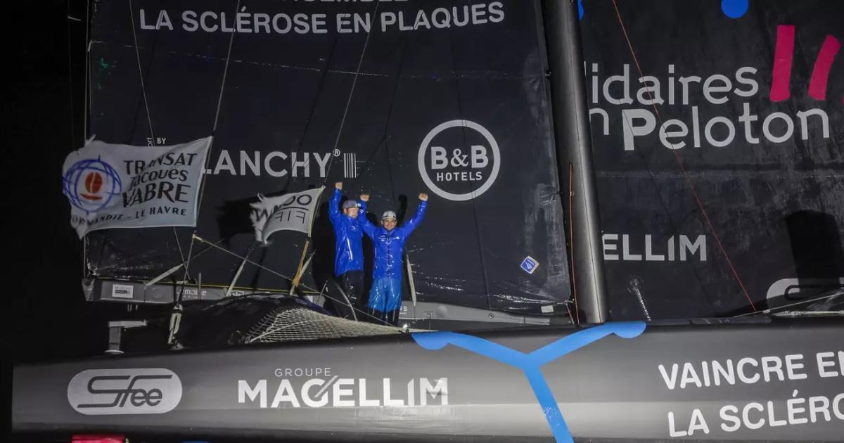     « Solidaires en Peloton », 1er des Ocean Fifty de la Transat Jacques Vabre ! 

